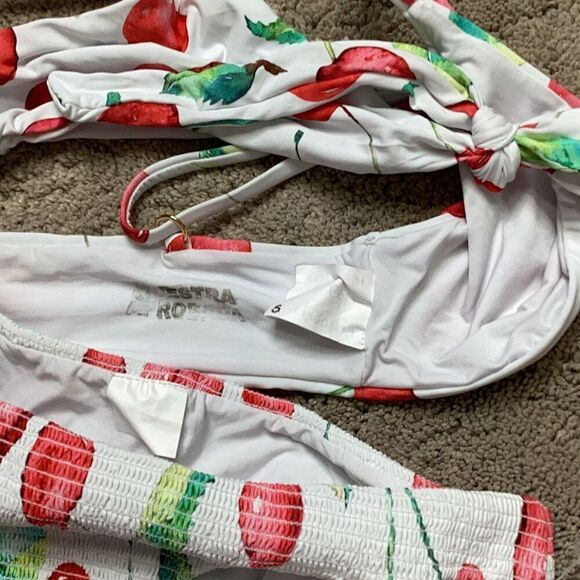 New. Pilyq cherries bikini set. Normally $149. - Picture 11 of 11